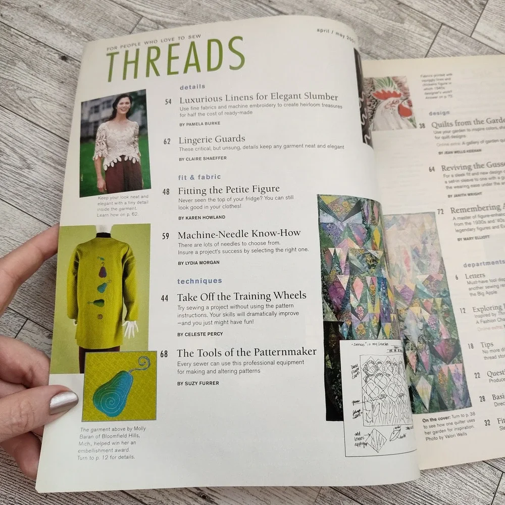 Book threads magazine